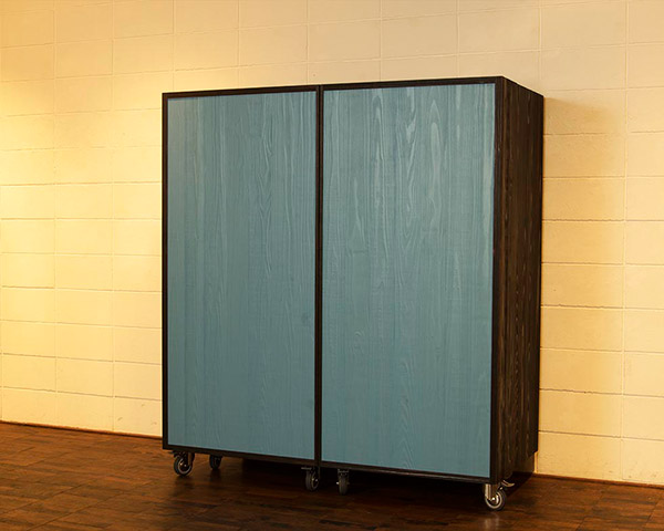 SOMA青い森 家具 木製家具 間仕切り機能 可動式家具 組み立て式 収納付き キャスター付き おしゃれ